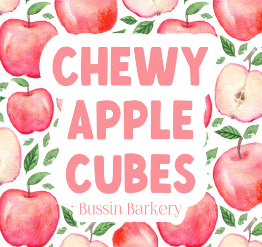 Chewy Apple Cubes Snack Bag!