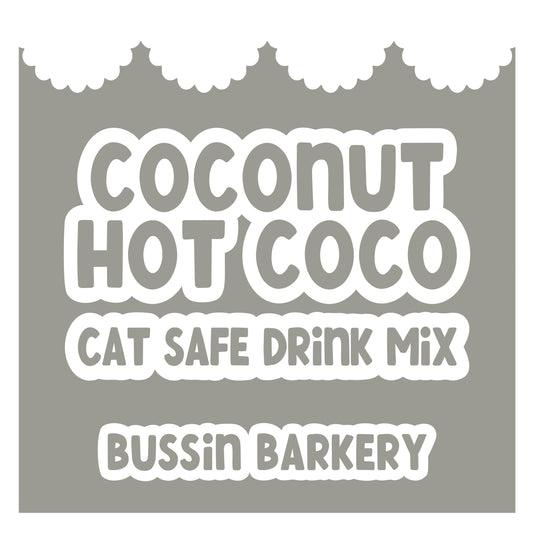Coconut Hot Coco Cat Drink Mix!