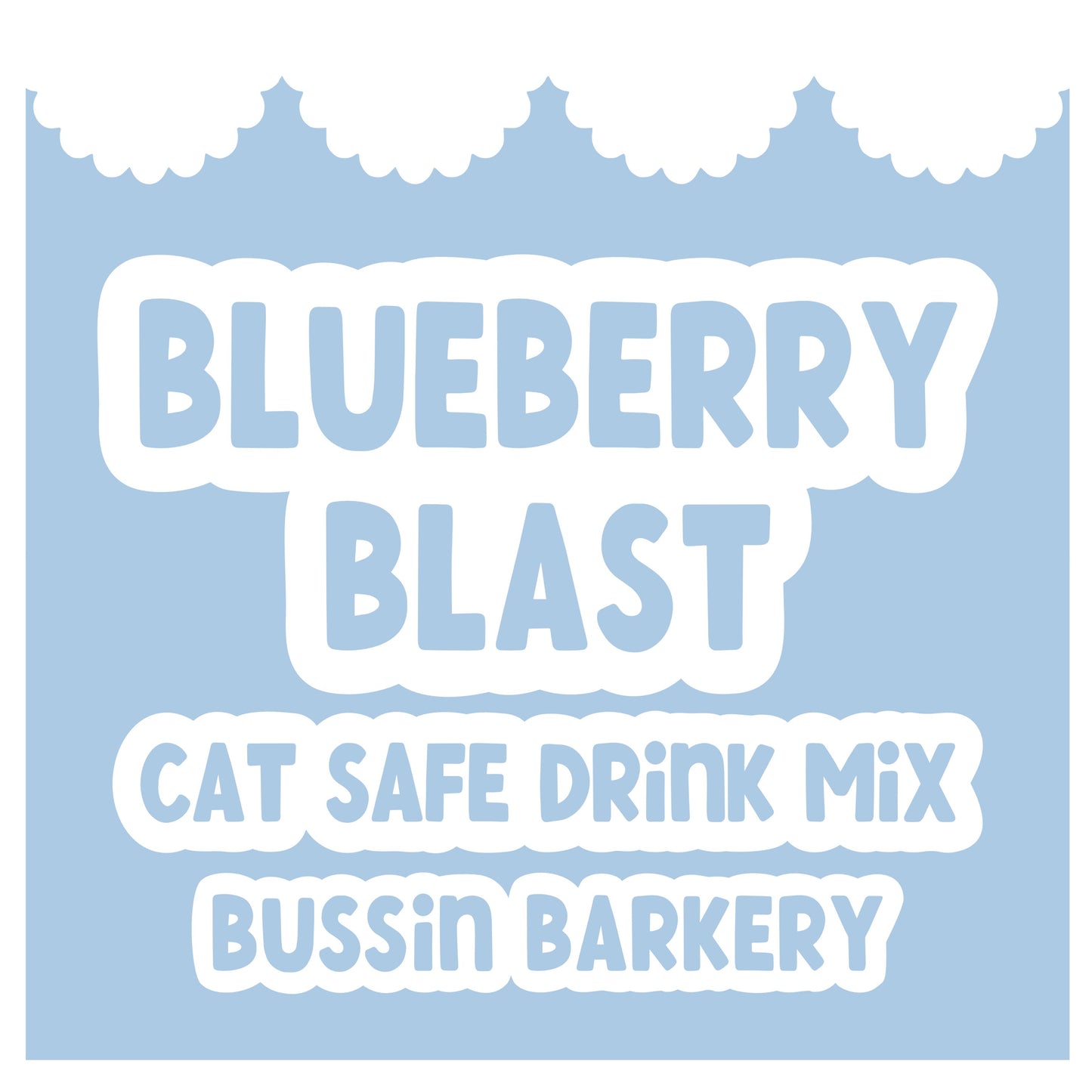 Blueberry Blast Cat Drink Mix!