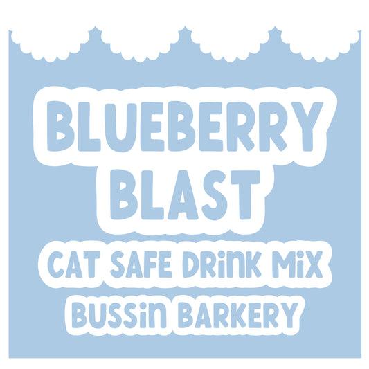Blueberry Blast Cat Drink Mix!