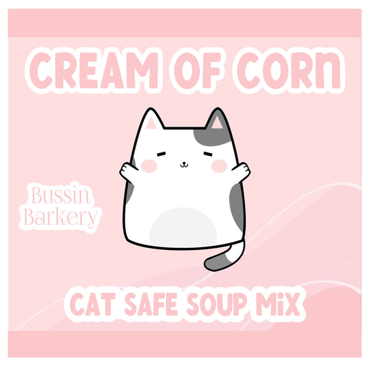 Cream Of Corn Cat Soup Mix!