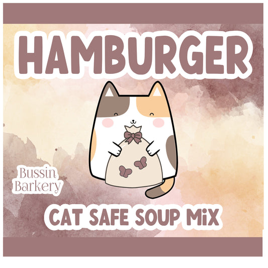Hamburger Cat Soup Mix!