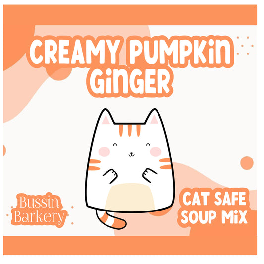 Creamy Pumpkin Ginger Cat Soup Mix!