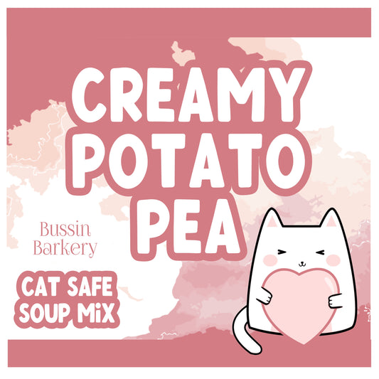 Creamy Potato Pea Cat Soup Mix!