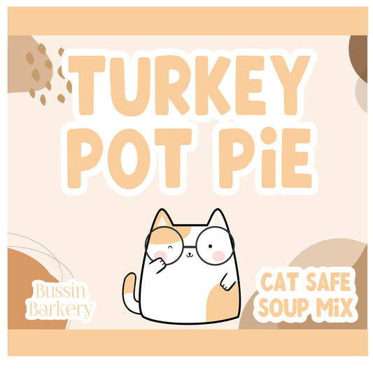 Turkey Pot Pie Cat Soup Mix!