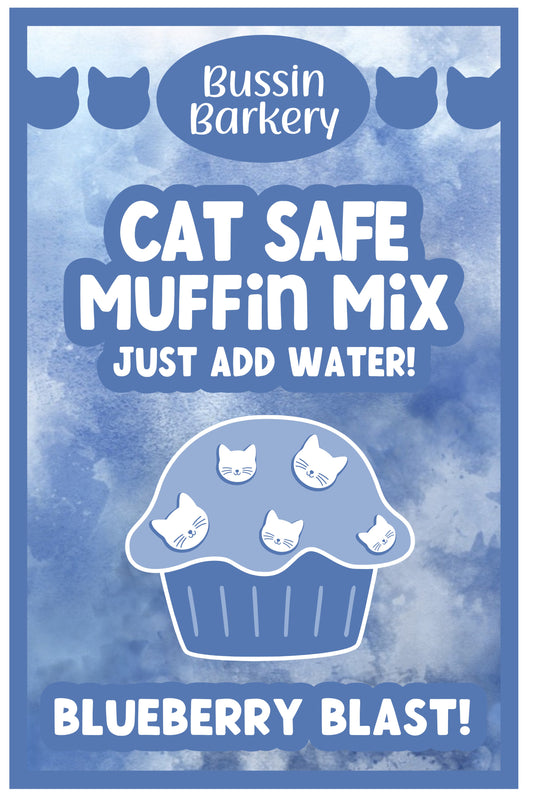 Blueberry Blast Cat Muffin Mix!