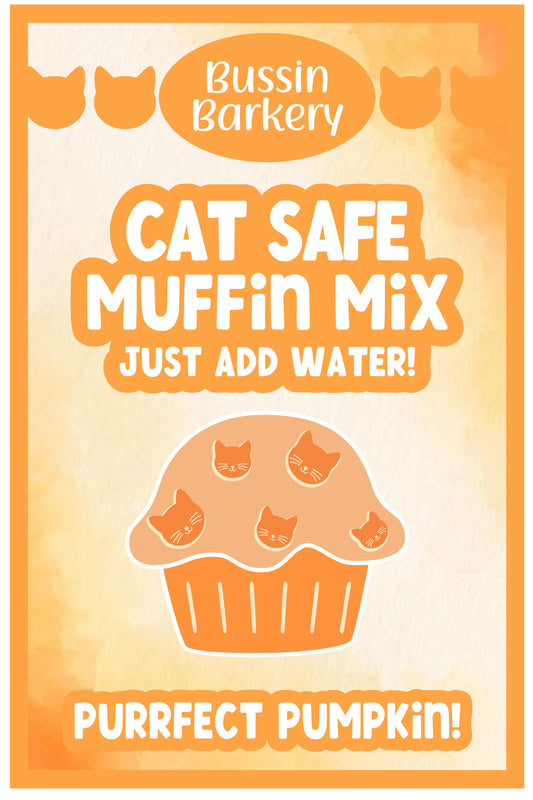 Purrfect Pumpkin Cat Muffin Mix!