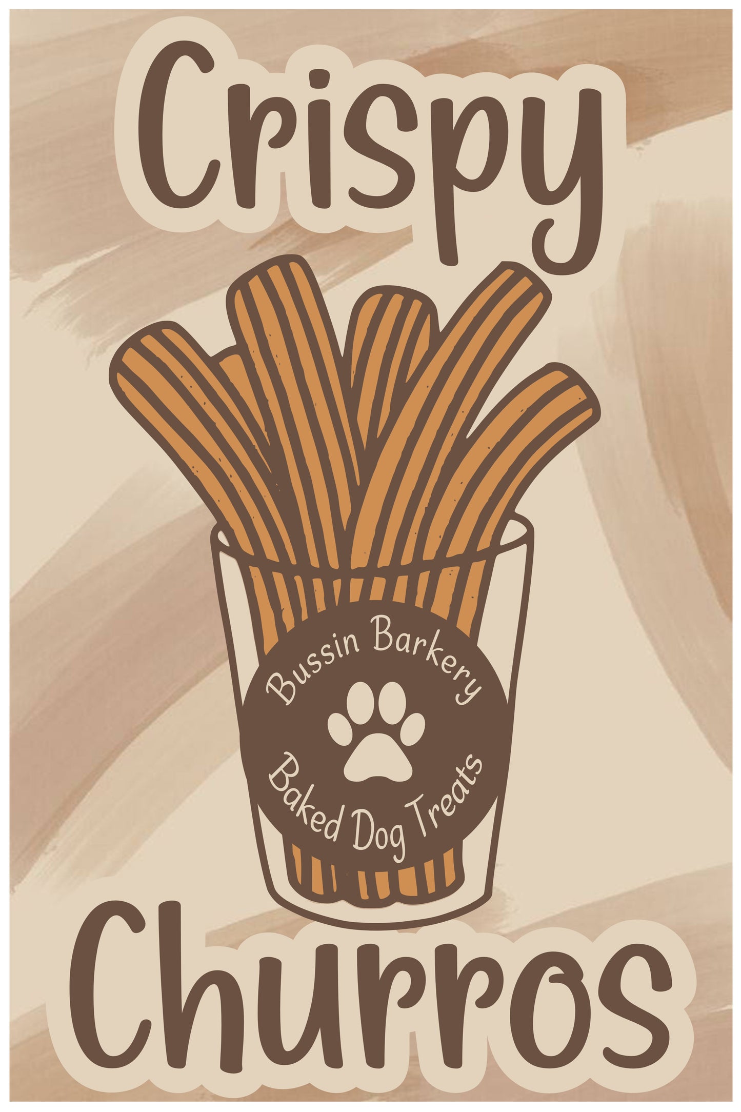 Crispy Churros Baked Treats!
