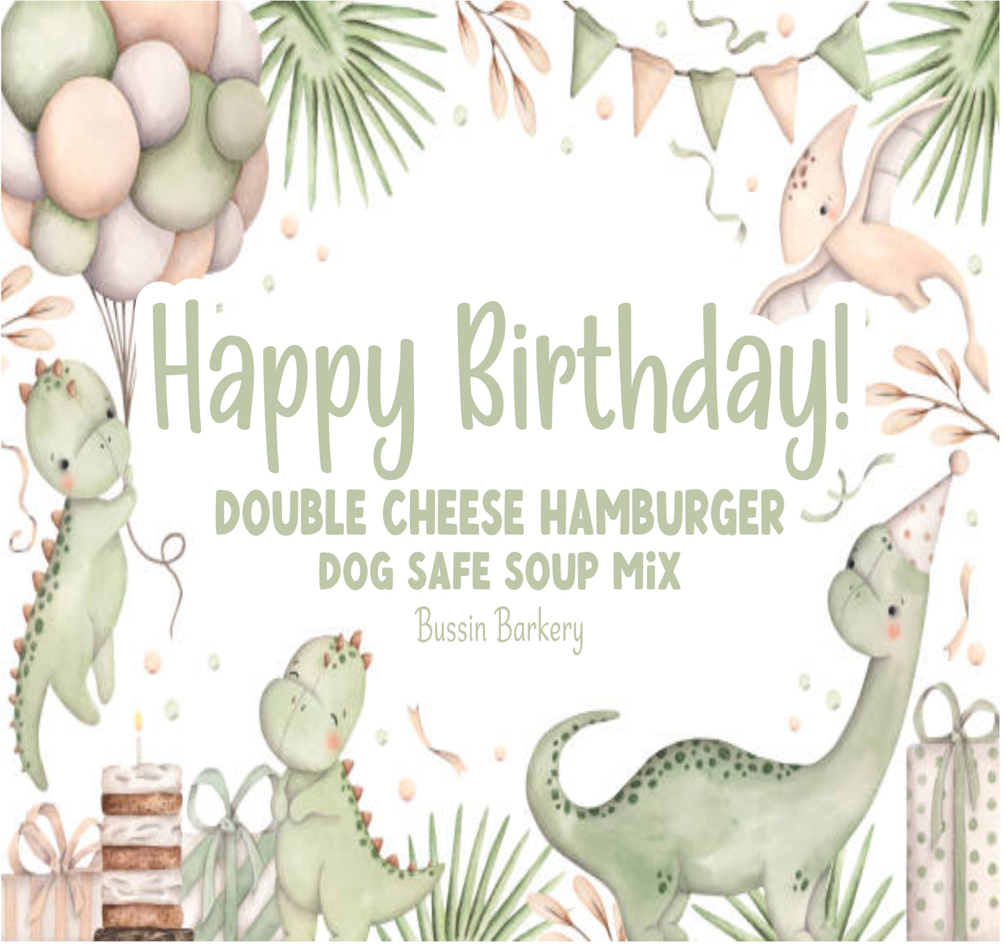 Dino Hamburger Soup