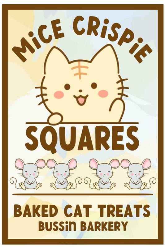 Mice Crispie Squares Baked Treats!