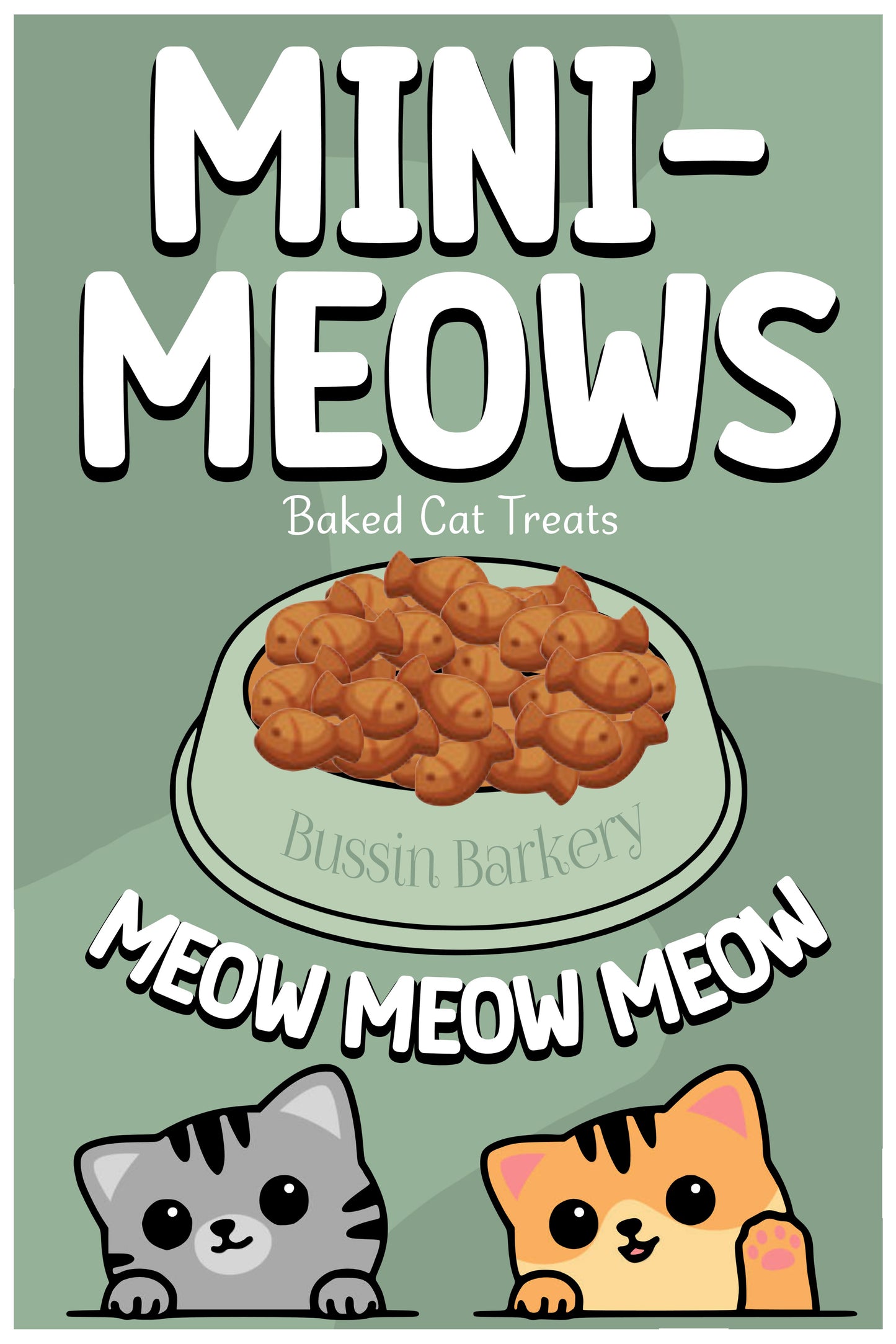 Mini Meows Baked Treats!