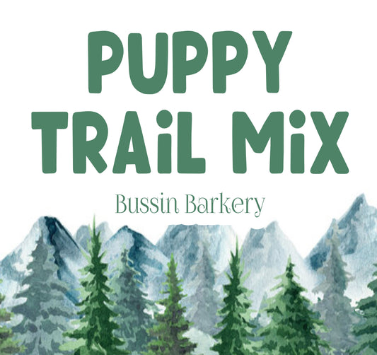 Puppy Trail Mix Snack Bag!